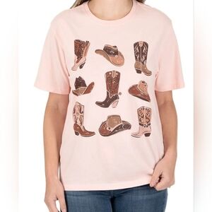 State of Mind Light Pink Tee